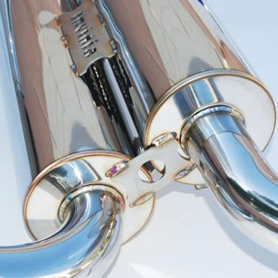 Invidia 09+ 370Z Gemini Single Layer Titanium Tip Cat-back Exhaust
