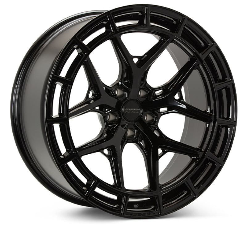 Vossen HFX-1 22x10.5 / 5x112 / ET16 / Deep / 66.56 CB - GB/Gloss Black Wheel