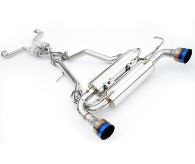 Invidia 03-08 Infiniti G35 Coupe Gemini Single Layer Titanium Tip Cat-back Exhaust