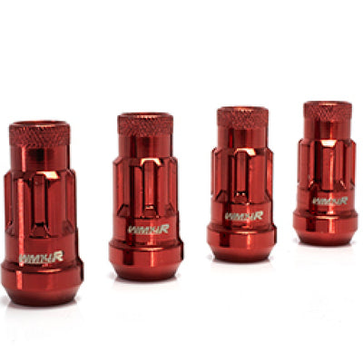 Wheel Mate WM14R 14x1.50 Wheel Locks Red 4 PCS