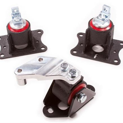 Innovative 04-08 Acura TSX K-Series Black Steel Mounts 85A Bushings