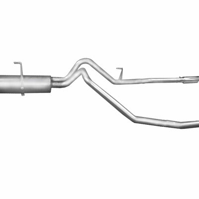 Gibson 03-06 Toyota Tundra SR5 4.7L 2.5in Cat-Back Dual Split Exhaust - Aluminized