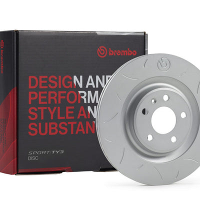 Brembo 00-08 Subaru WRX STI/99-09 WRX STI 2.0L AWD Rear TY3 Sport Disc Rotor - 316X20