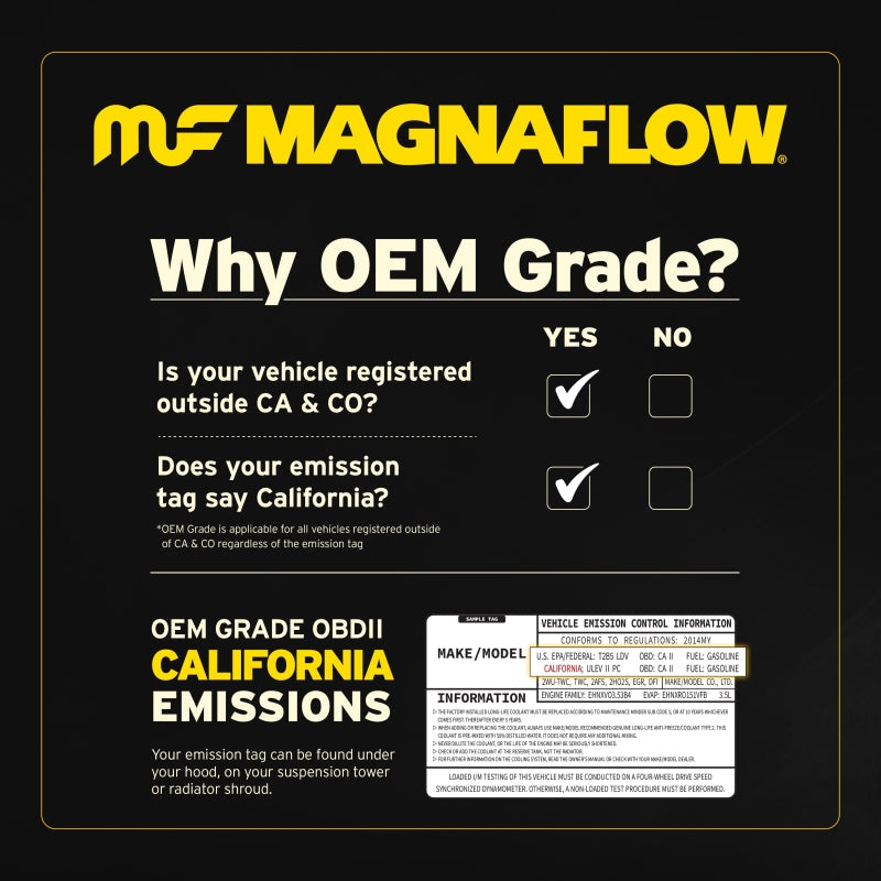 Magnaflow Conv Direct Fit 18-20 Audi Q5 Underbody