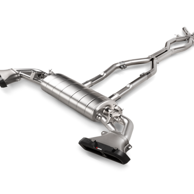 Akrapovic 2020 Mercedes-AMG GLS 63 (X167) Evolution Line Cat Back (Titanium) w/ Carbon Tips