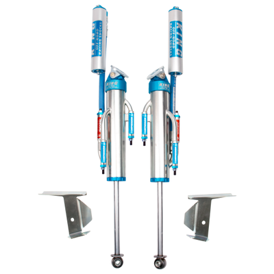 King Shocks 07-18 Jeep Wrangler JK Rear 2.5 Dia Hose Remote Bypass Shocks 3-5in Lift (Pair)