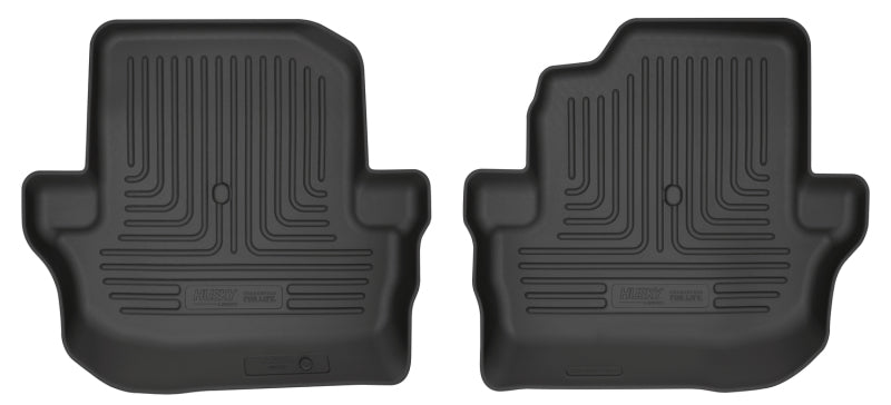 Husky Liners 19-24 Jeep Wrangler JL 2dr. Weatherbeater 2nd Seat Black Floor Liner