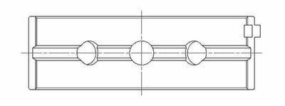 ACL Suzuki 4 M16A (1.6L) Race Series Engine Crankshaft Main Bearing Set