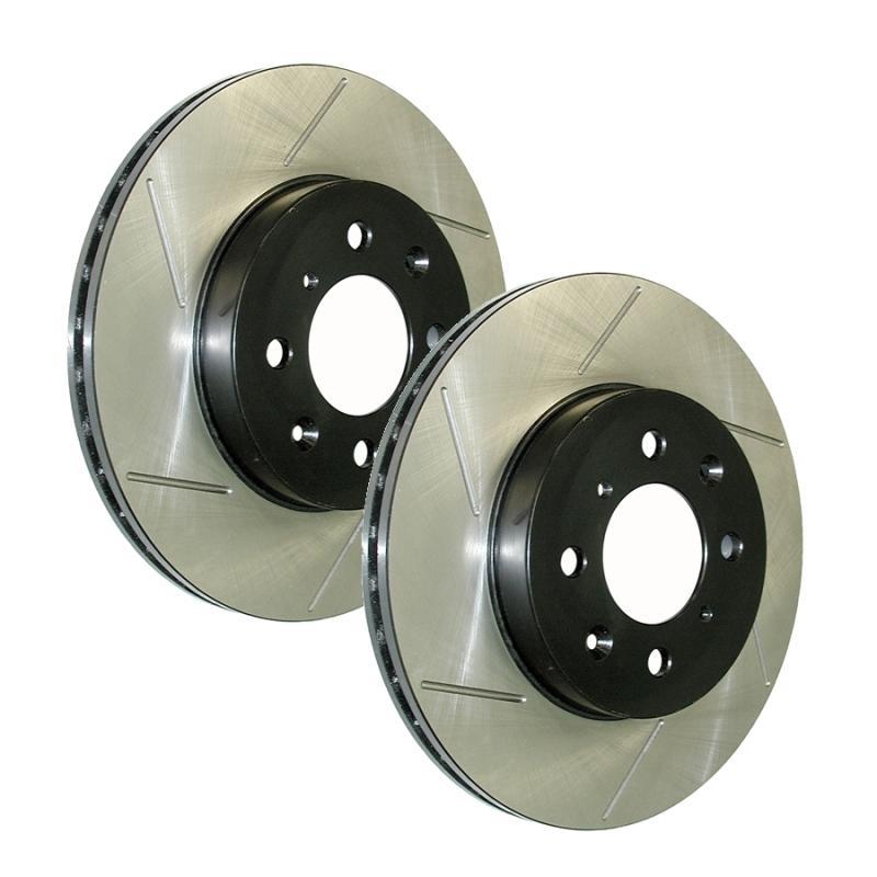 StopTech Slotted Sport Brake Cryo Rotor 07-12 Ford Expedition