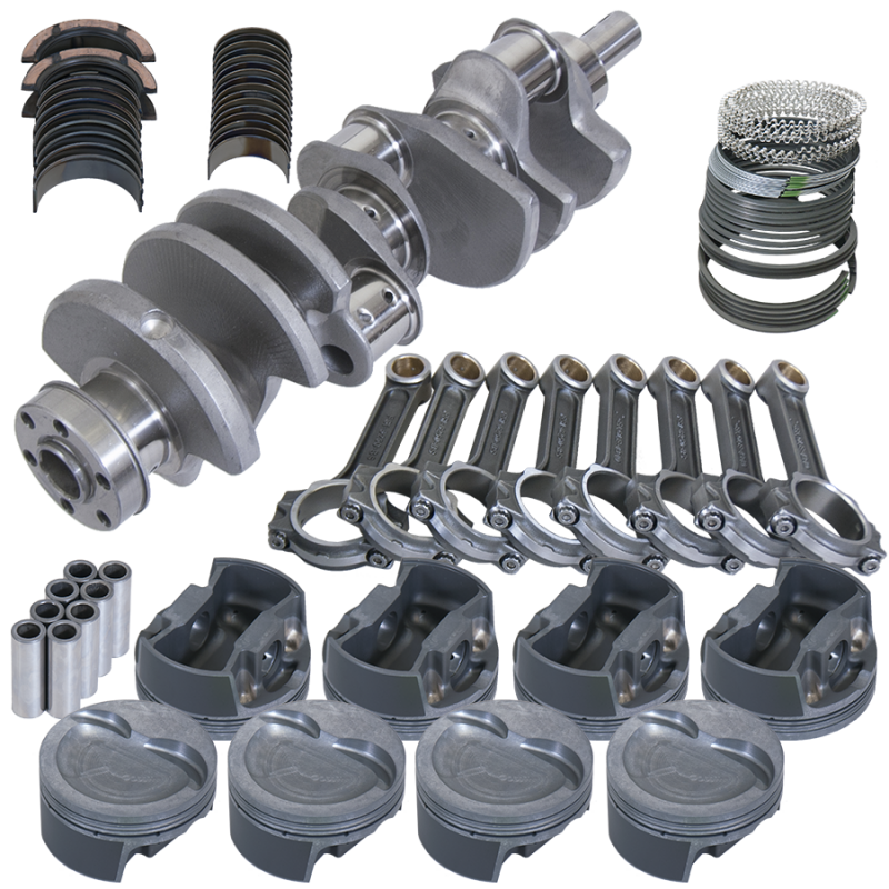 Eagle Ford 351W 4.170in Crank 2.750in Mains 6.250in I-Beam Rods 4.030in Pistons Balanced Assembly