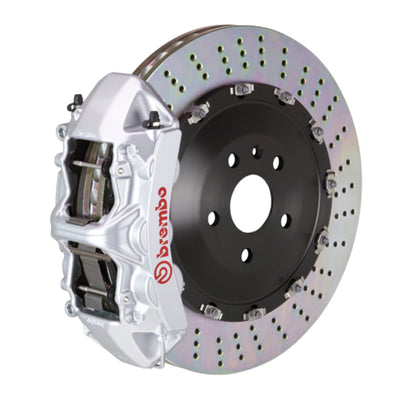 Brembo 19+ X5 (G05)/20+ X6 Front GT BBK 6 Piston Cast 405x34 2pc Rotor Drilled-Silver