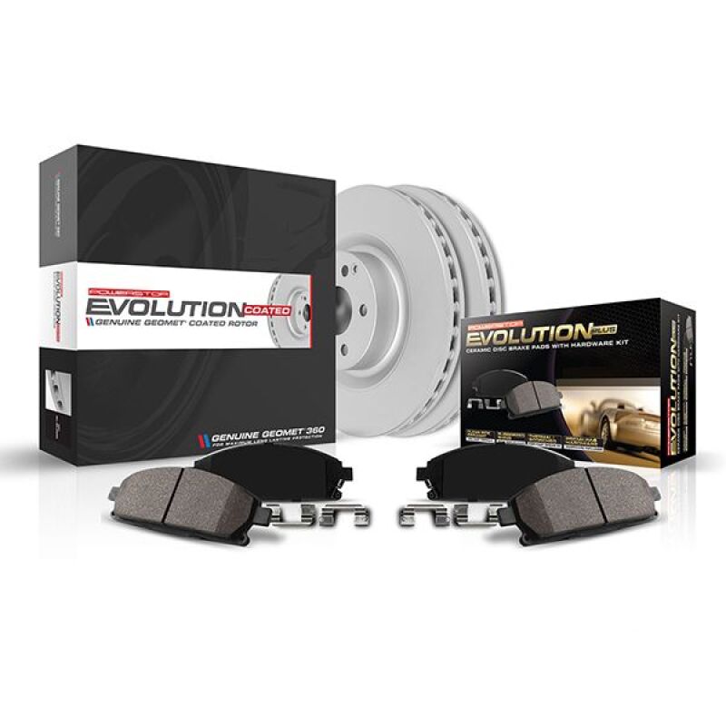 Power Stop 2023 Hyundai Sonata Rear Z17 Coated Brake Kit
