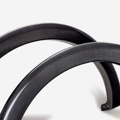 Anderson Composites 21-24 Ford F-150 (Non-Raptor) Type-AO Carbon Fiber Rear Fender Flares