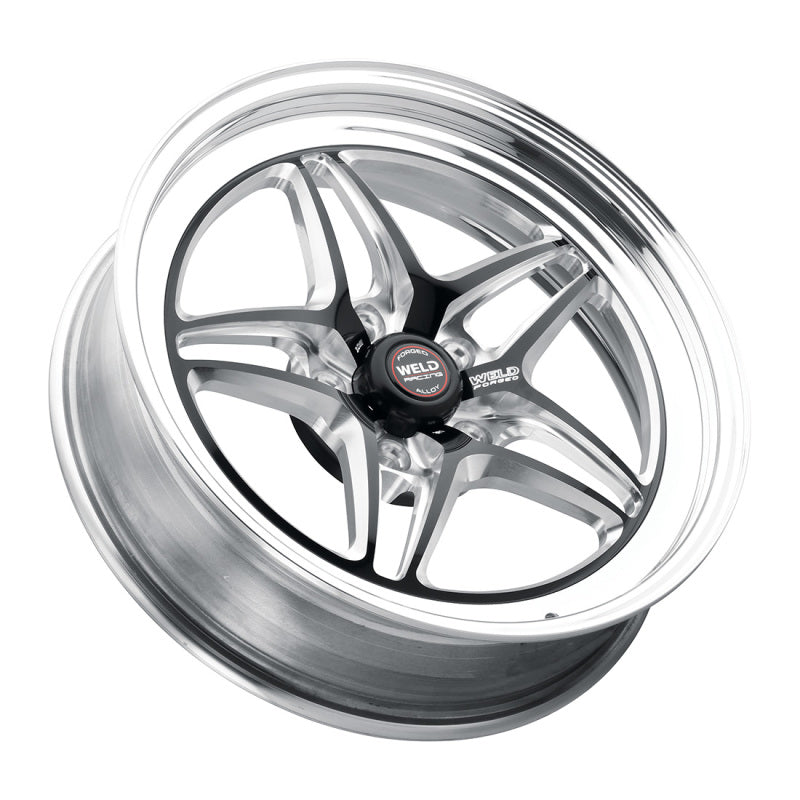 Weld S81 18x12 / 5x4.75 BP / 8.6in. BS Black Wheel 3.18 ID