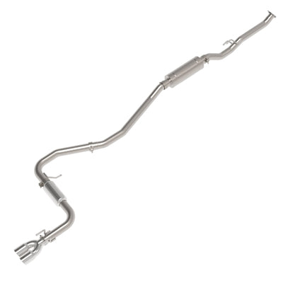 aFe POWER Takeda 2.5in 304 SS Cat-Back Exhaust w/ Polished Tips 22-25 Honda Civic L4-2.0L