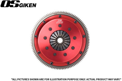 OS Giken Nissan Skyline BNR34 Dampened Twin Plate Clutch w/ Soft Diaphragm (Move Alt Kit Incl)