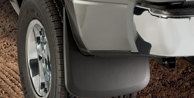 Husky Liners 2015 Ford F-150 w/o Fender Flares Mud Guards Black Rear Mud Guards