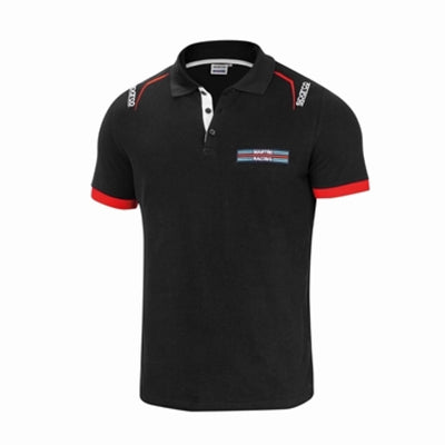 Sparco Polo Martini-Racing Medium Black