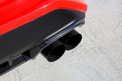 RMK Designs 22+ Subaru WRX Carbon Fiber Exhaust Finisher - Gloss Finish
