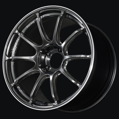 Advan RSIII 18x8.5 +45 5x112 Racing Hyper Black and Ring Wheel
