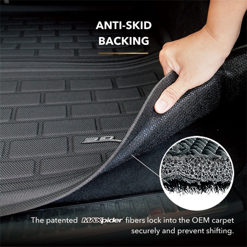 3D MAXpider 22-24 Lexus NX Hybrid/Gasoline Kagu Black Foldable Cargo