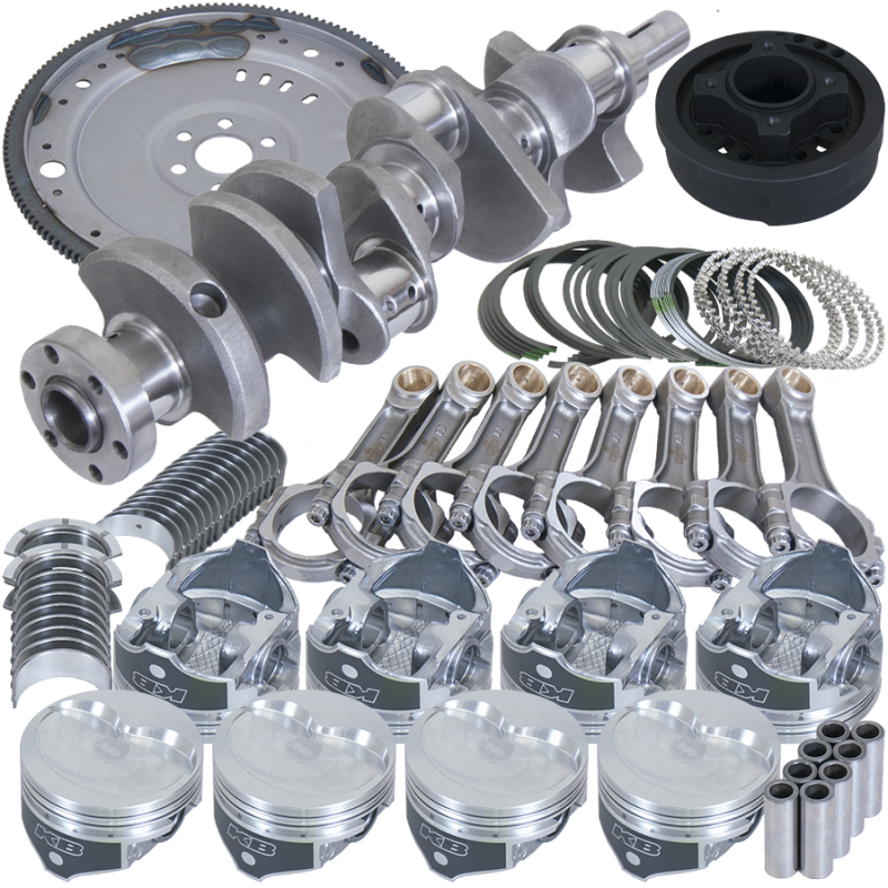 Eagle Ford 302 3.250in Crank 5.400in I-Beam Rod -10cc 4.030in Pistons 157 Tooth FW Balanced Assembly
