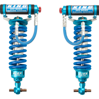 King Shocks 07-18 Chevrolet Avalanche Front Stg 3 Race Kit 3.0 Dia Remote Res Coilover w/Adj (Pair)