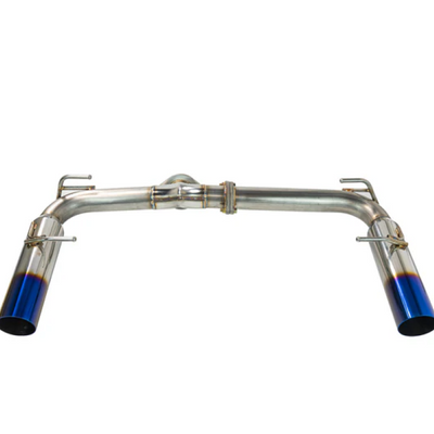 Remark 2022+ Subaru BRZ/Toyota GR86 BOSO Axle Back Exhaust w/Burnt Stainless Steel Tip