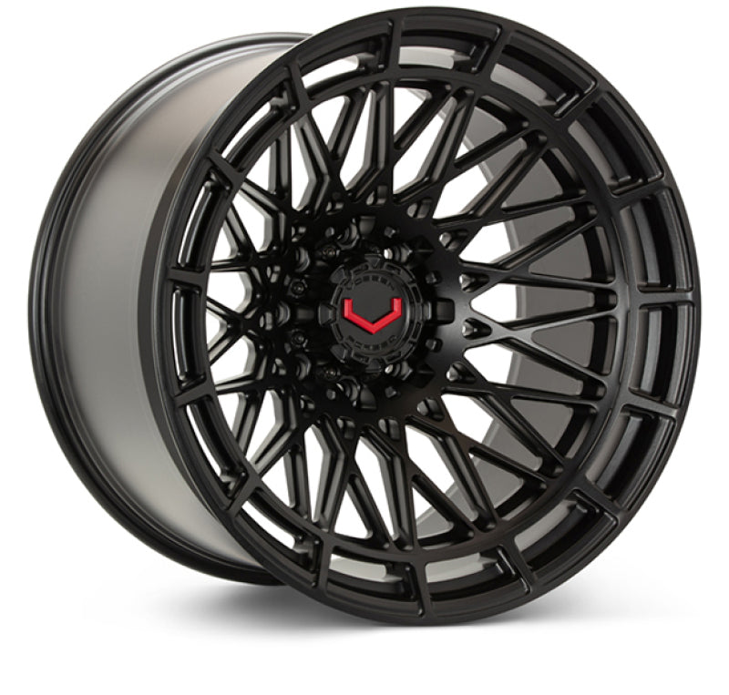Vossen LCX-03 24x14 - 8x170 - ET75 - Mega Deep - 125.1 - Satin Black Wheel