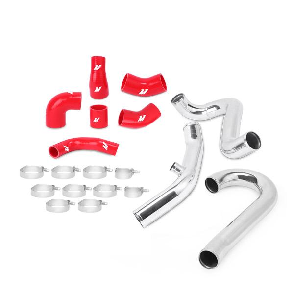 Mishimoto 2016+ Chevrolet Camaro 2.0T/2013+ Cadillac ATS Cold-Side I/C Pipe Kit - Wrinkle Black