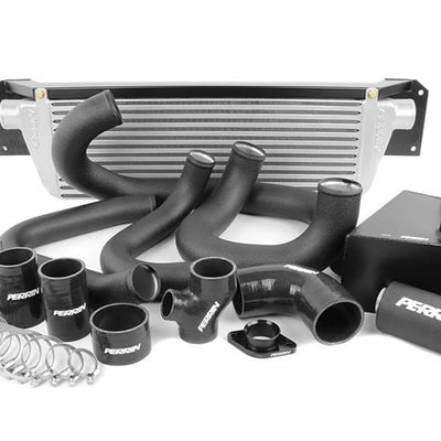 PERRIN 15-21 Subaru WRX Front Mount Intercooler Boost Tubes + Hardware - Black Tubes