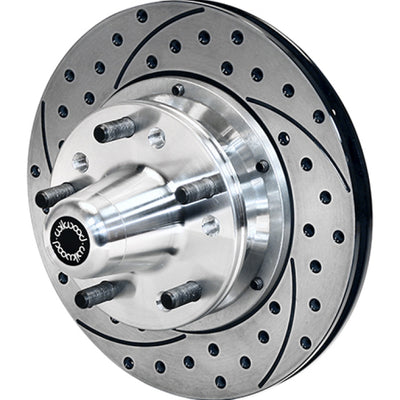 Wilwood Pro-Series Front Hub & Rotor Kit Drilled 75-80 Granada