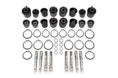 BMR 06-13 Chevrolet Corvette (C6) Z06/ZR1 Front & Rear Control Arm Bearing Kit - Black Anodized