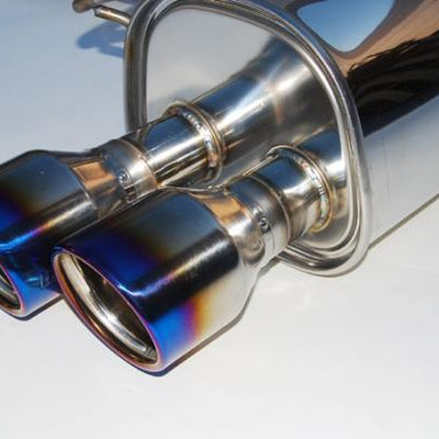 Invidia 11+ STI/WRX Sedan Only 76mm Q300 Titanium Tip Cat-back Exhaust