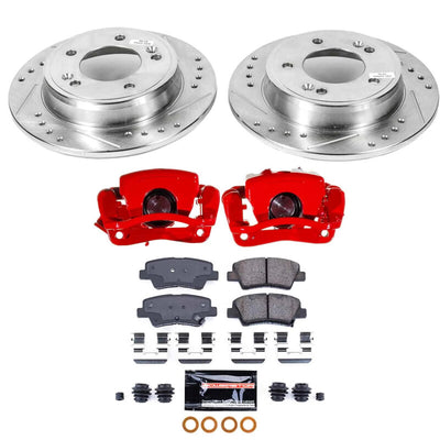 Power Stop 13-17 Hyundai Elantra GT Rear Z23 Evolution Kit w/Calipers
