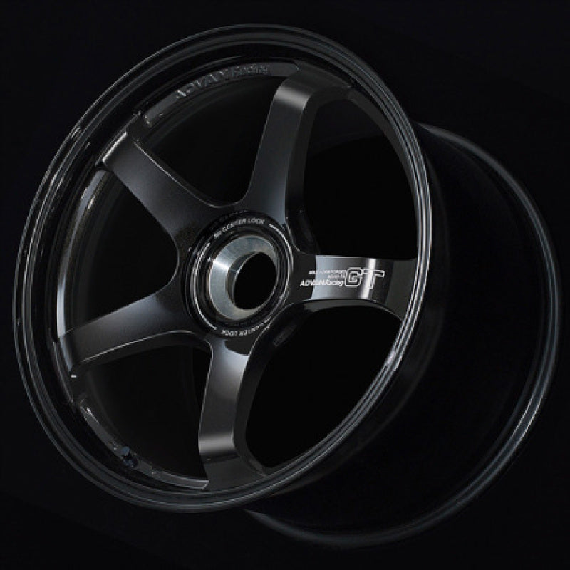 Advan GT for Porsche 19x10 / +40 / 5x130 - Racing Titanium Black