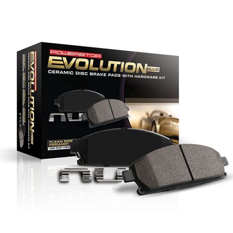 Power Stop 24-26 Lincoln Nautilus Front Z17 Evo Ceramic Pad w/Hardware