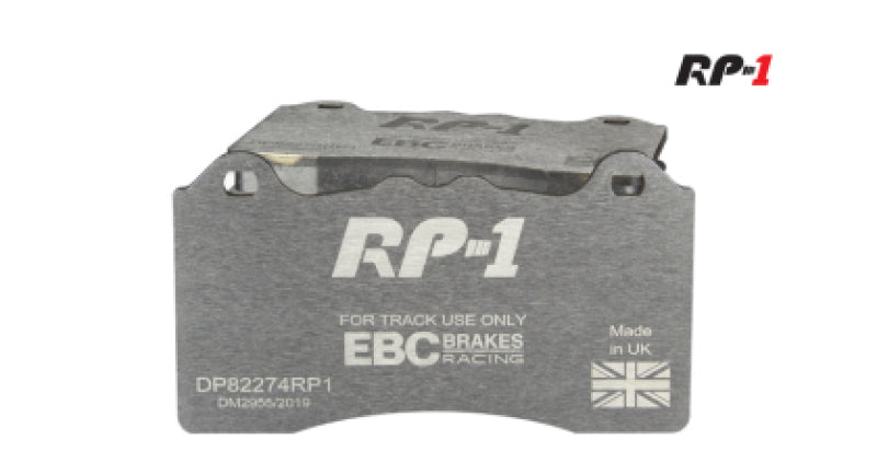 EBC Racing 22-24 Toyota GR Supra RP-1 Race Front Brake Pads