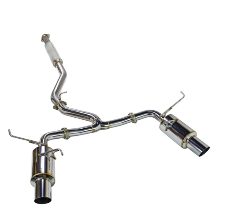 REMARK 2022+ Subaru WRX (VB) Catback Exhaust - Dual R1 Spec Stainless (Resonated)