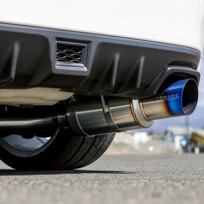 Remark 15-21 Subaru WRX STI R1 Spec Cat-Back Exhaust Single Exit - Full Titanium (Resonated)
