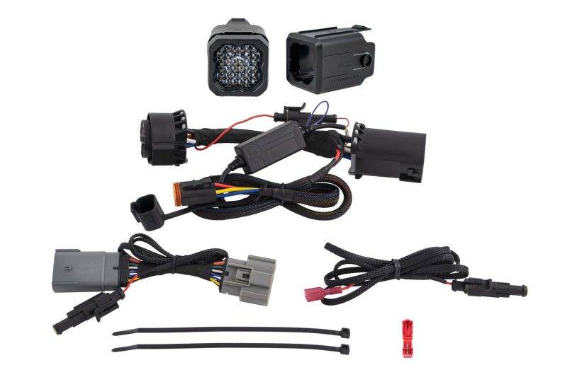 Diode Dynamics Hitch Mount LED Pod Reverse Kit for Ford F-150 15-20 C1R