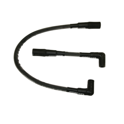 Moroso 00-15 Harley-Davidson FLST/FXST Sleeved Ultra 40 Wire Set - Black