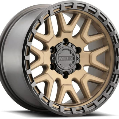 Raceline 953BZ Krank 20x9in / 6X139.7 BP / 0mm Offset / 106.1mm Bore - Bronze