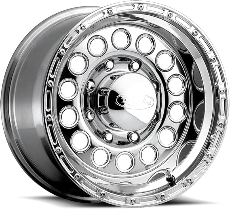 Raceline 887 Rock Crusher 15x8in / 6x139.7 BP / -32mm Offset / 107.95mm Bore - Polished Wheel