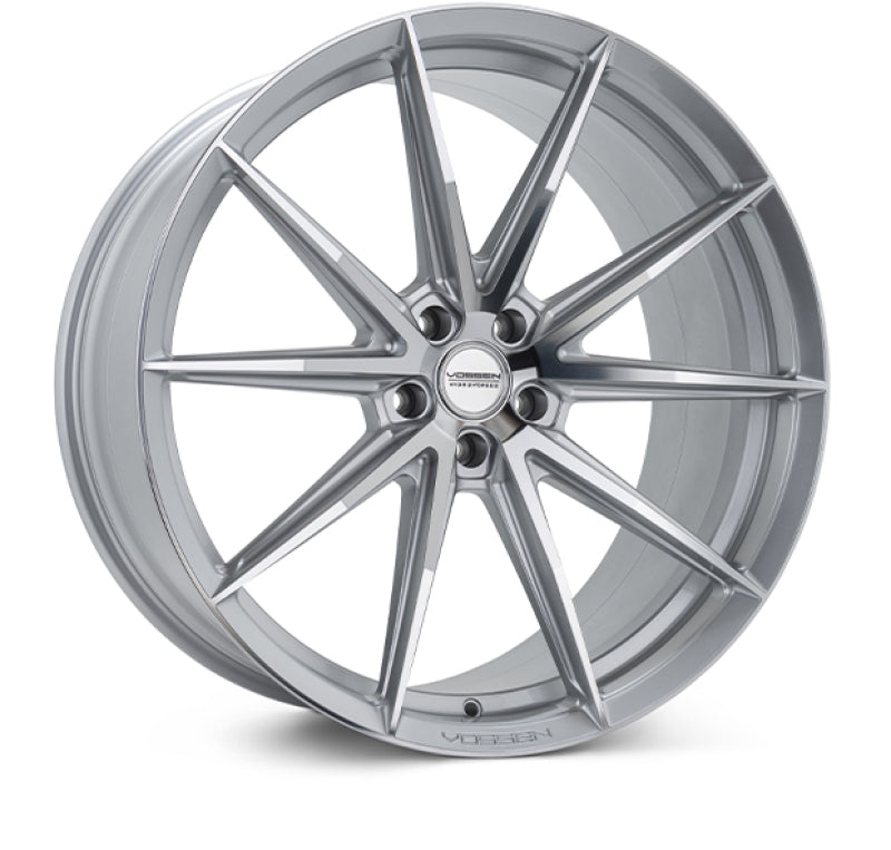 Vossen HFX-2 22x10.5 / 5x114.3 / ET32 / Deep Face / 73.1 - Silver Polished Wheel