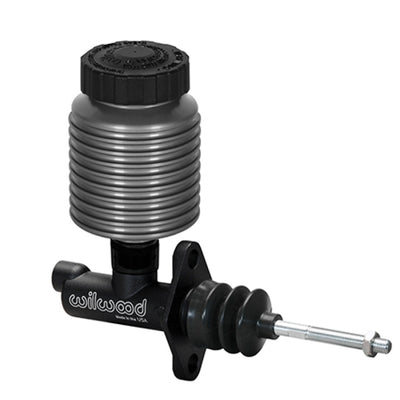 Wilwood Compact Remote MC w/ Direct Mount LW Anodized Billet Alum. Reservoir - 1.12 Bore 1/8-27 NPT