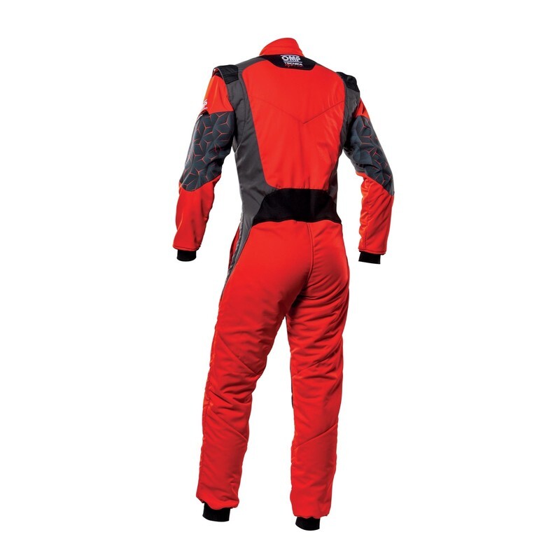 OMP Tecnica Hybrid Overall Fia 8856-2018 Gray/Black Sz 50
