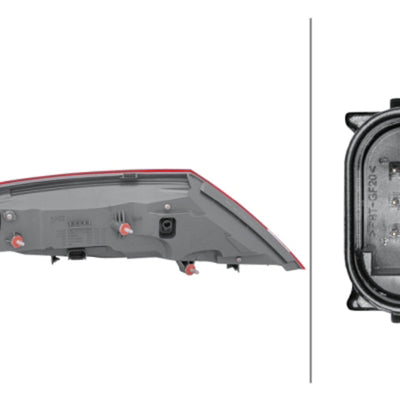 Hella 2017-2018 Mercedes-Benz C300 Right Outer Tail Light
