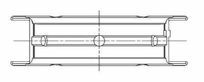 ACL Subaru EJ20/EJ22/EJ25 (For Thrust in #5 Position) .005mm OS High Performance w/ Extra Oil Cl