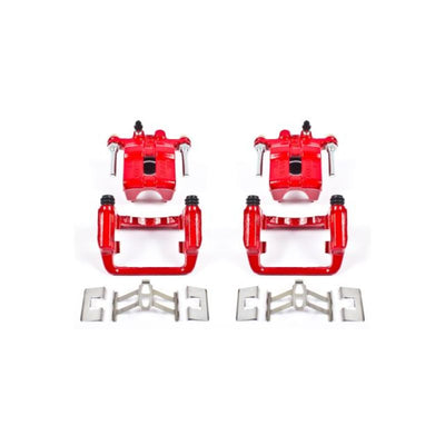 Power Stop 99-04 Acura RL Rear Red Calipers w/Brackets - Pair